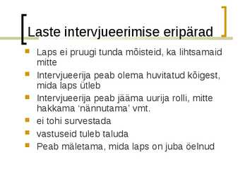 Intervjuud #23