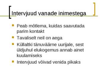 Intervjuud #25