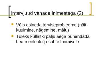 Intervjuud #26