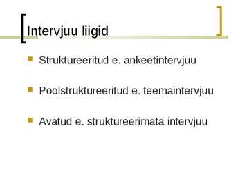 Intervjuud #5