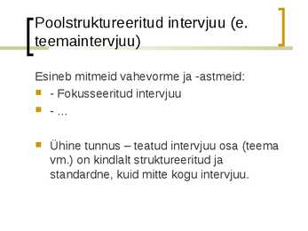 Intervjuud #7