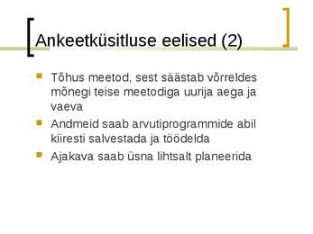 Küsimustikud #19