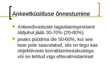 Küsimustikud #23