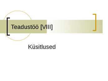 Küsimustikud