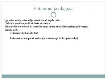 Teadusartikli kirjutamine #17