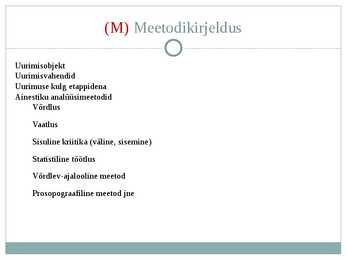 Teadusartikli kirjutamine #20