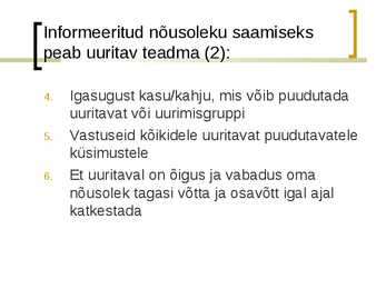 Uurimistöö eetika #8