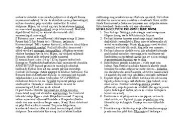 Keskaja kultuurist #2