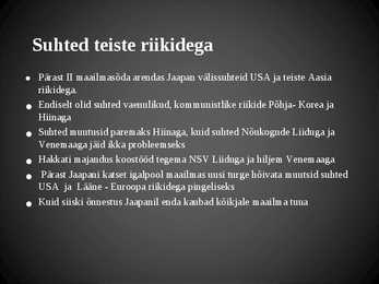 Jaapan pärast II maailmasõda #8