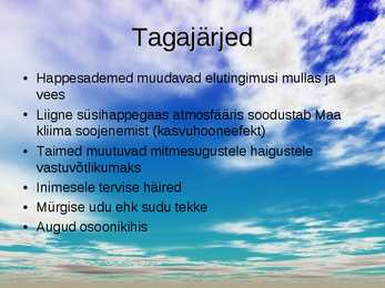 Õhusaaste #6