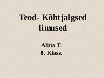 Teod ja limused