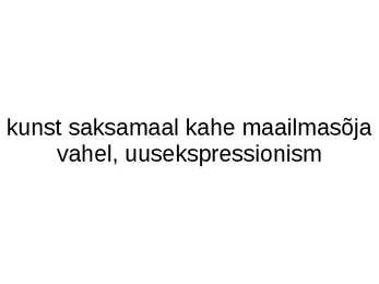 Kunsti eksami esitlus #278