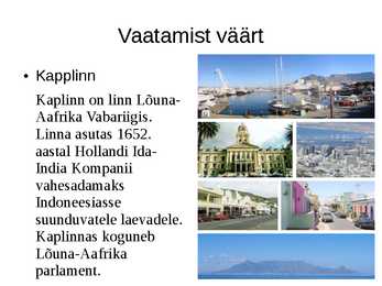 Lõuna- Aafrika Vabariik ja-Mauritiuse Vabariik #12