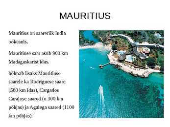 Lõuna- Aafrika Vabariik ja-Mauritiuse Vabariik #19