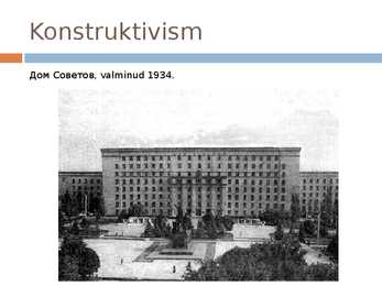 Funktsionalism ja Konstruktivism 1920  aastatel #11