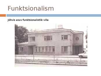 Funktsionalism ja Konstruktivism 1920  aastatel #8