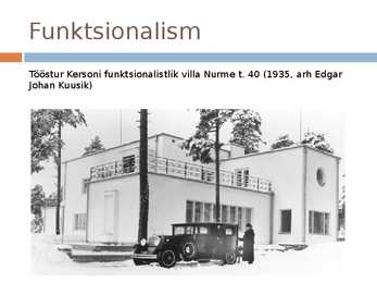 Funktsionalism ja Konstruktivism 1920  aastatel #9