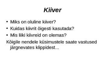 Liiklusohutus #4