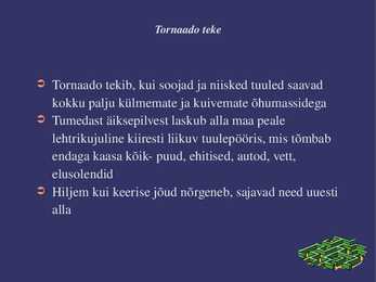 Tornaado e-tromb #3
