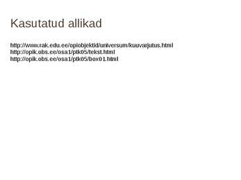 Varjutused #14