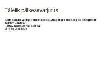 Varjutused #3