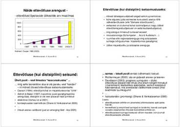 Ettevõtluse olemus #4