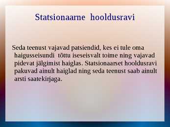 EAKATE HOOLDUSVORMID ESITLUS #6