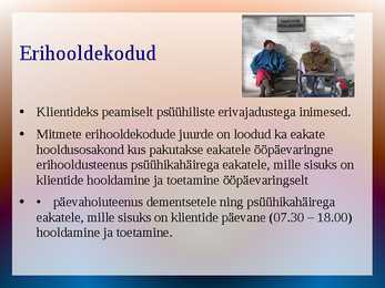 EAKATE HOOLDUSVORMID ESITLUS #10