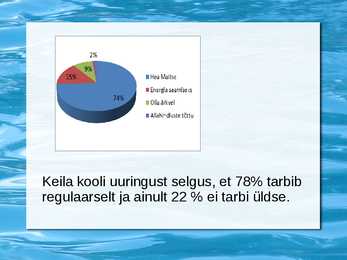 ENERGIAJOOGID JA TERVIS ESITLUS #9