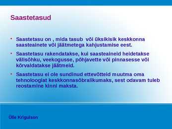 ÕHUSAASTUMINE-SAASTETASUD; SAASTEKVOODID #15