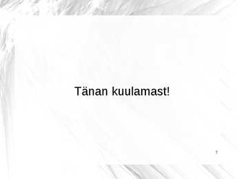 VIIMASE KÜMNE AASTA RAHVASTIKU MUUTUSED KARULA RAHVUSPARGIS esitlus #7