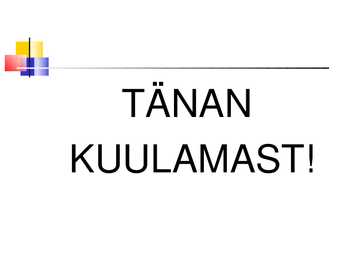 Rahvastiku paiknemine ja tihedus Eestis #7