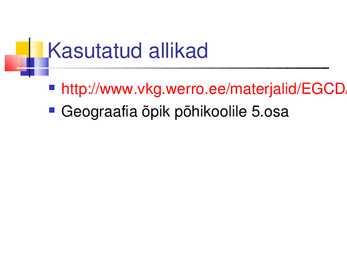 Rahvastiku paiknemine ja tihedus Eestis #8