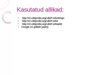 Mittemetallid #17