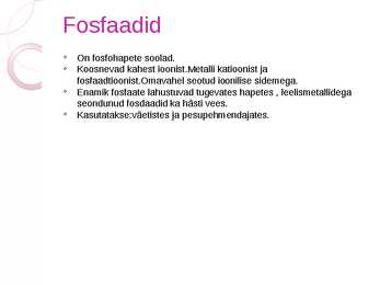 Mittemetallid #4