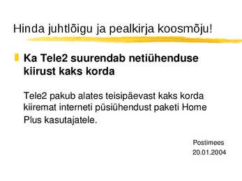 Uudise ülesehitus #11