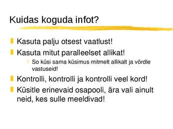 Uudise ülesehitus #5