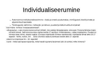 SP2 Inimsuhete ajalugu #11