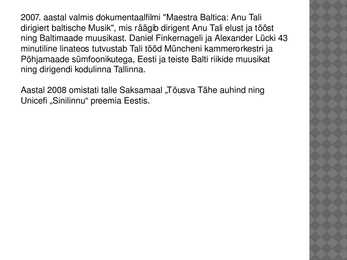 Anu Tali #10
