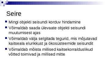 Keskkonnakaitse esitlus #4