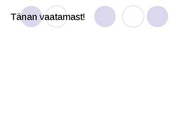 VARAUUSAEG #27