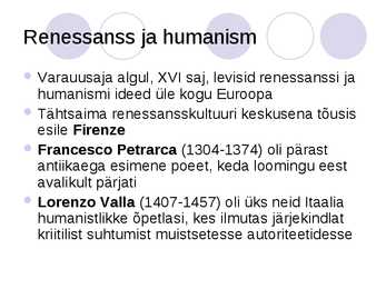 VARAUUSAEG #7