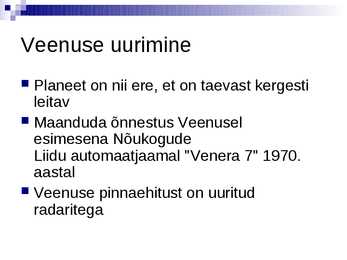 Planeet Veenus #3