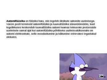 Aatomifüüsika #2