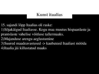 Kunst Itaalias 16 sajandil-Leonardo ja Raffael #2