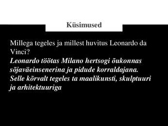 Kunst Itaalias 16 sajandil-Leonardo ja Raffael #26