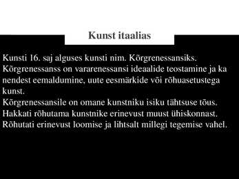 Kunst Itaalias 16 sajandil-Leonardo ja Raffael #4