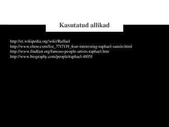 Kunst Itaalias 16 sajandil-Leonardo ja Raffael #32