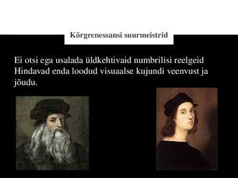 Kunst Itaalias 16 sajandil-Leonardo ja Raffael #5