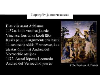 Kunst Itaalias 16 sajandil-Leonardo ja Raffael #8